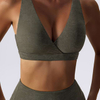 Seamless Serenity Yoga Sports Bra