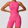 Seamless Yoga Bodysuit Short