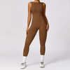 Seamless Yoga Bodysuit Full Length Legging
