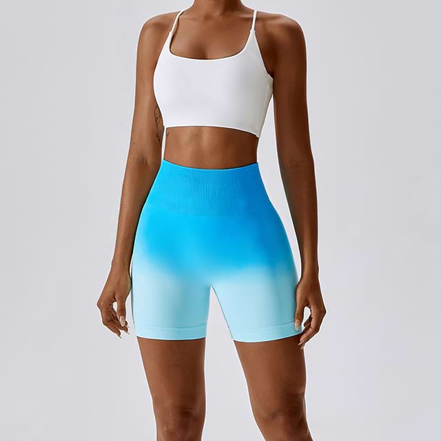 Seamless Yoga Fitness Shorts