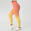Ombré High-Waisted Seamless Yoga Leggings
