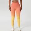 Ombré High-Waisted Seamless Yoga Leggings
