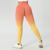 Ombré High-Waisted Seamless Yoga Leggings