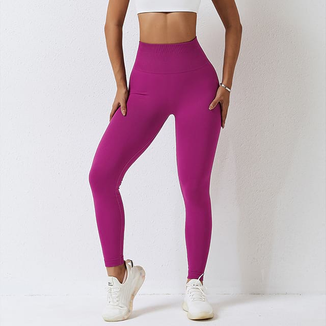 High-waisted Seamless Yoga Pants