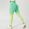 Ombré High-Waisted Seamless Yoga Leggings