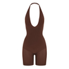 Premium Seamless Deep Plunge Short Yoga Bodysuit Wholesale OEM 