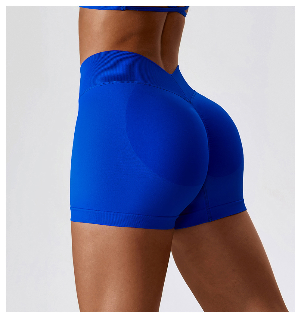 Seamless Workout Scrunch Shorts 3.6"
