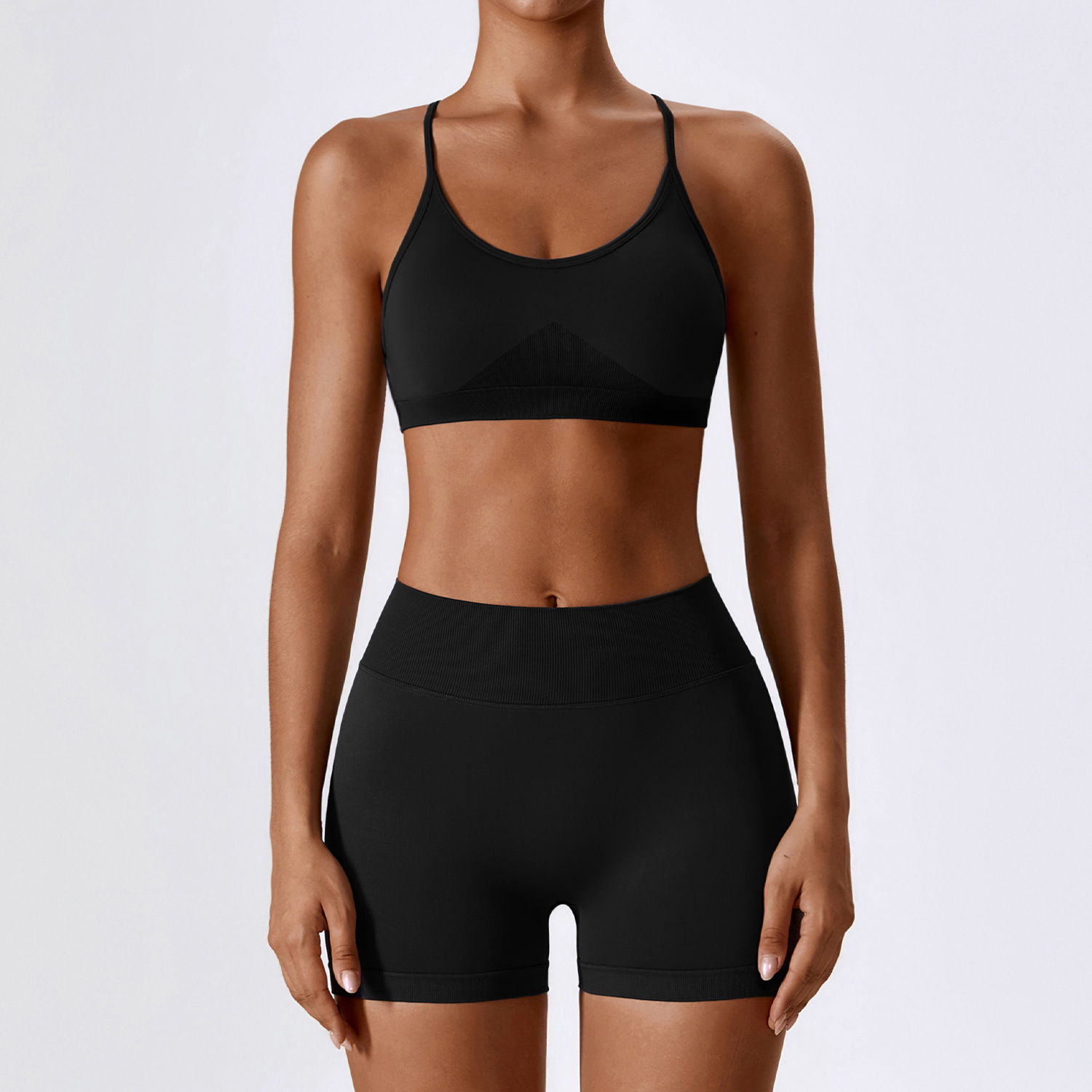 Seamless Workout Outfits Sets for Women