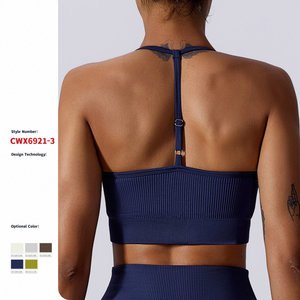 Seamless Ribbed Crop Tank for Women