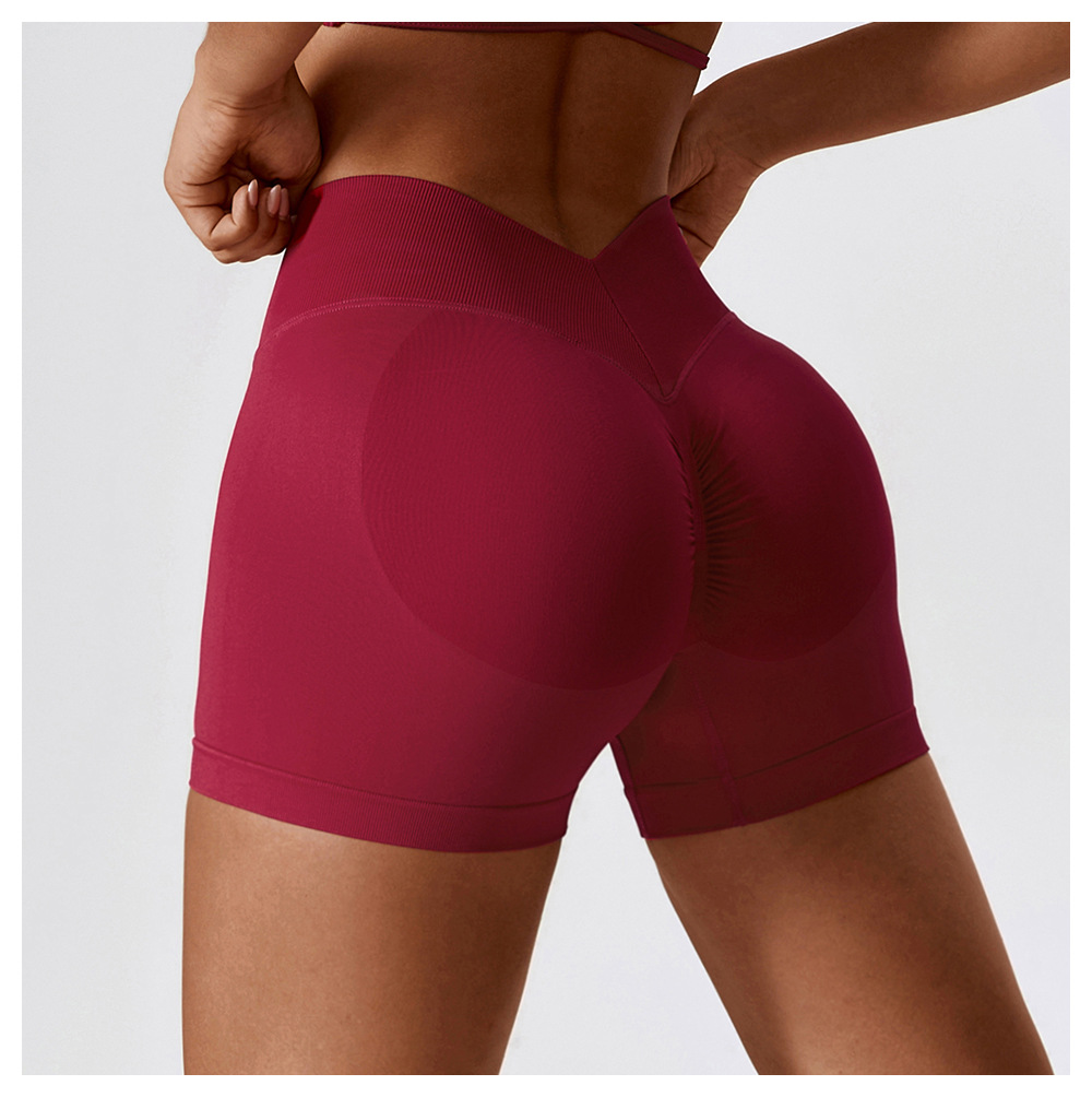 Seamless Workout Scrunch Shorts 3.6"