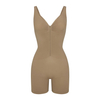 Seamless Shapewear Everyday Tummy Control Slimming Bodysuit with Zipper