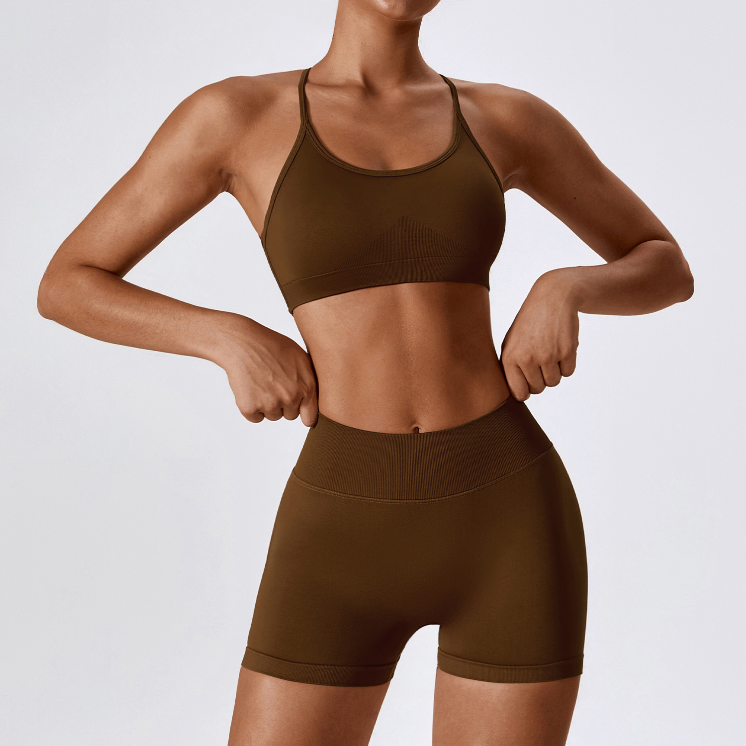 Seamless Workout Outfits Sets for Women