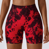 Seamless Tie-dye Scrunch Soft Active Shorts