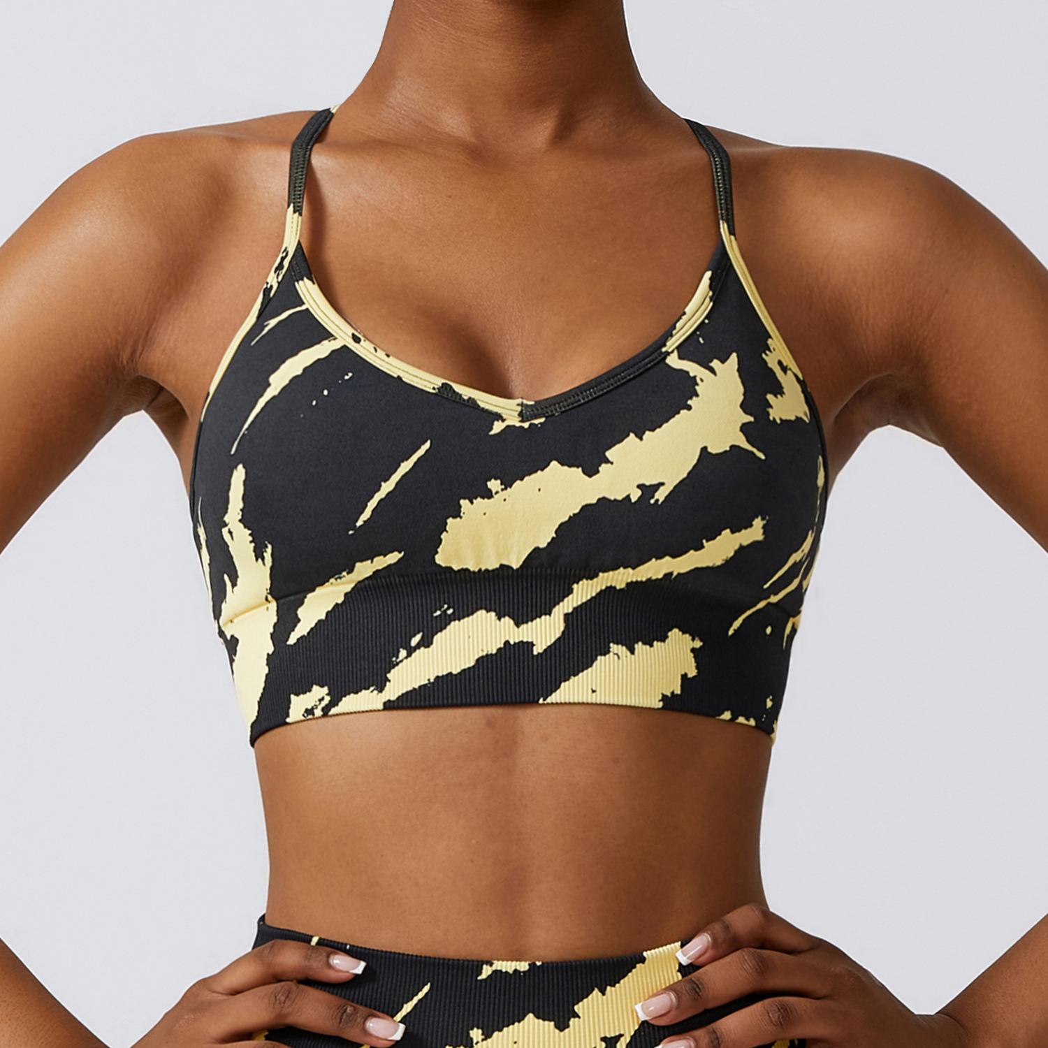 Seamless Digital Printing Padded Bra