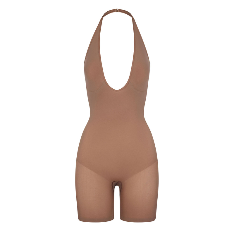 Premium Seamless Deep Plunge Short Yoga Bodysuit Wholesale OEM 