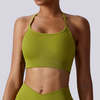 Seamless Ribbed Crop Tank for Women