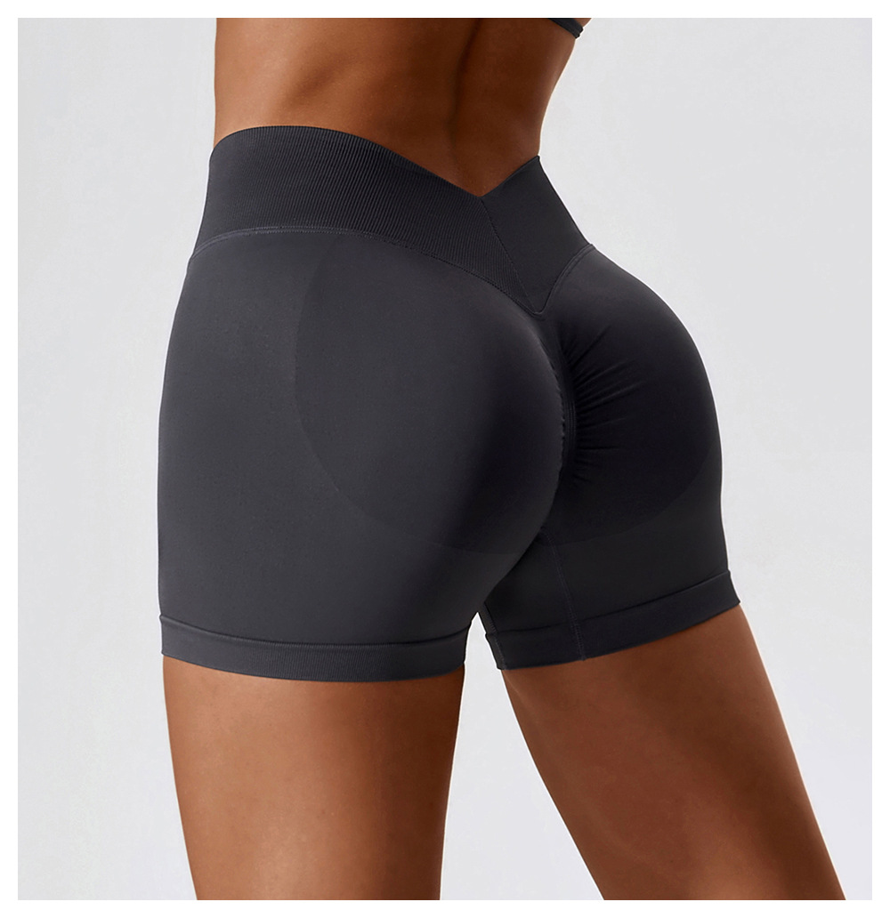 Seamless Workout Scrunch Shorts 3.6"