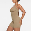 Seamless Shapewear Everyday Tummy Control Slimming Bodysuit with Zipper