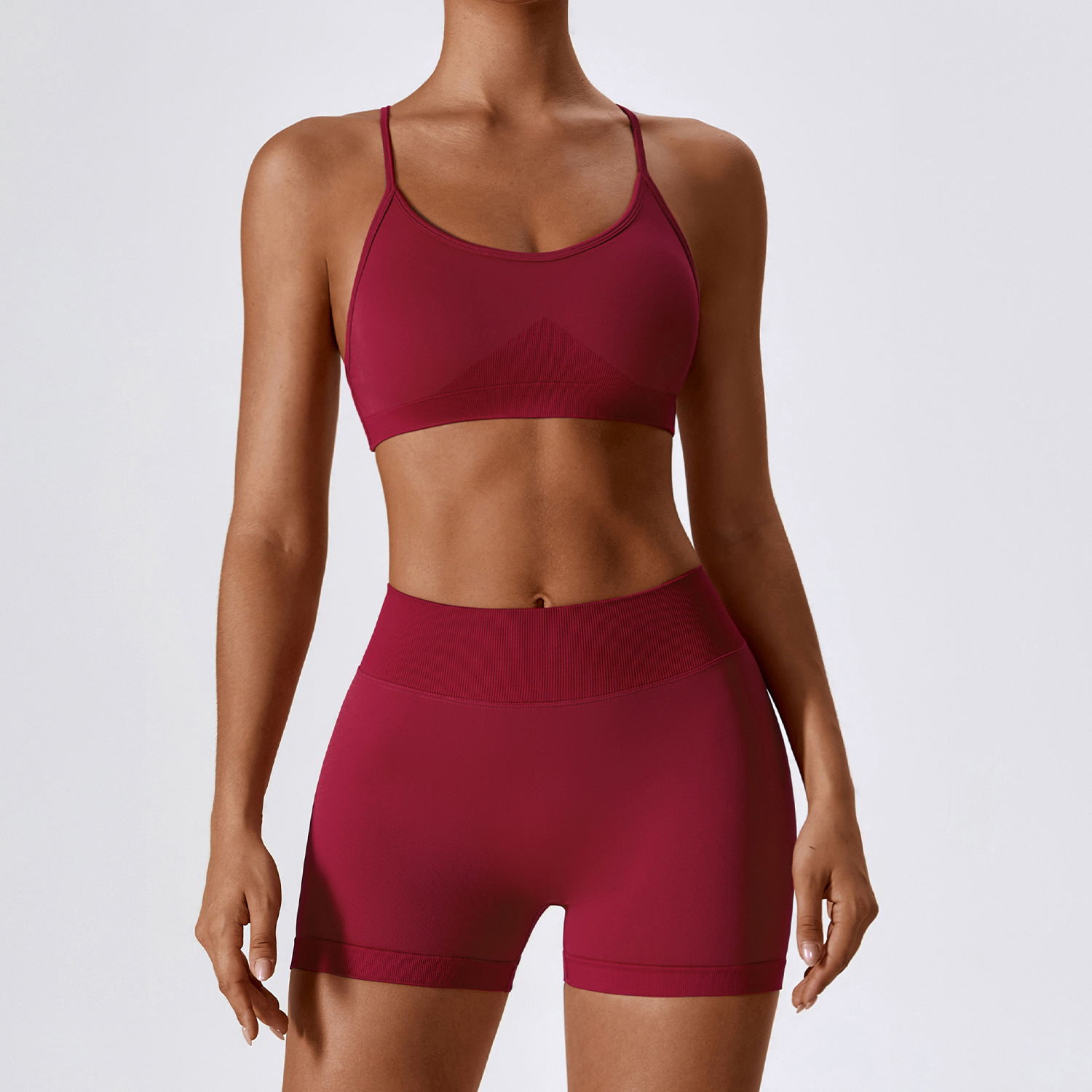Seamless Workout Outfits Sets for Women