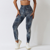 Seamless Manual Tie-dye Sport Legging