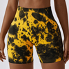Seamless Tie-dye Scrunch Soft Active Shorts