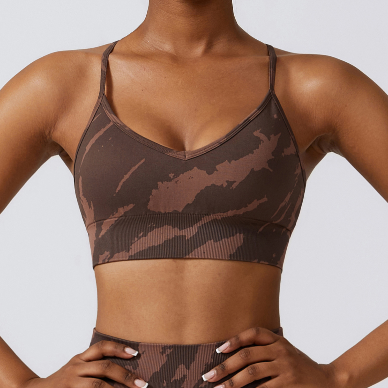 Seamless Digital Printing Padded Bra