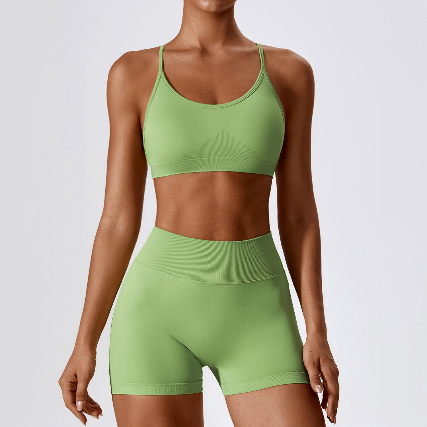 Seamless Workout Outfits Sets for Women