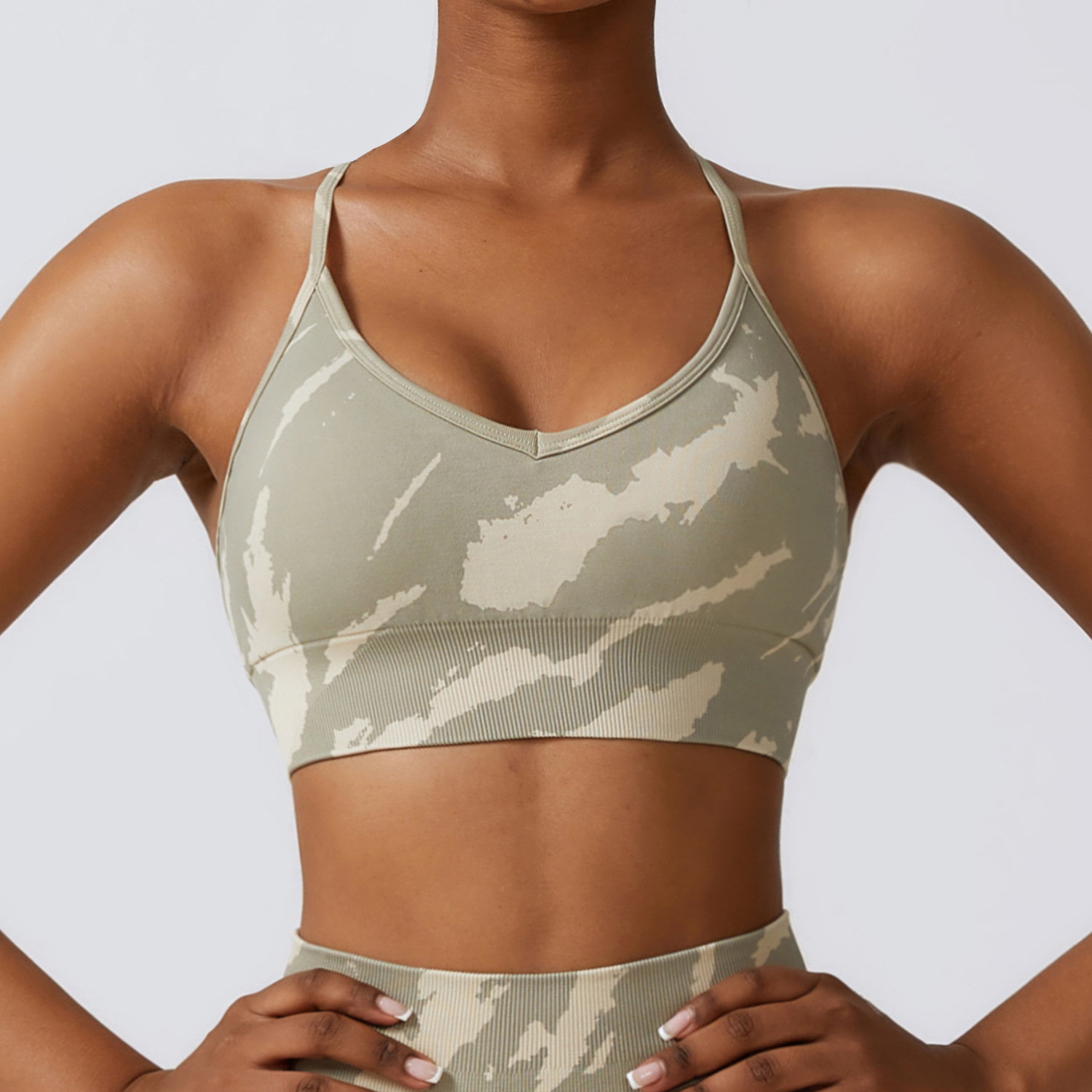 Seamless Digital Printing Padded Bra