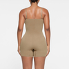 Seamless Shapewear Everyday Tummy Control Slimming Bodysuit with Zipper