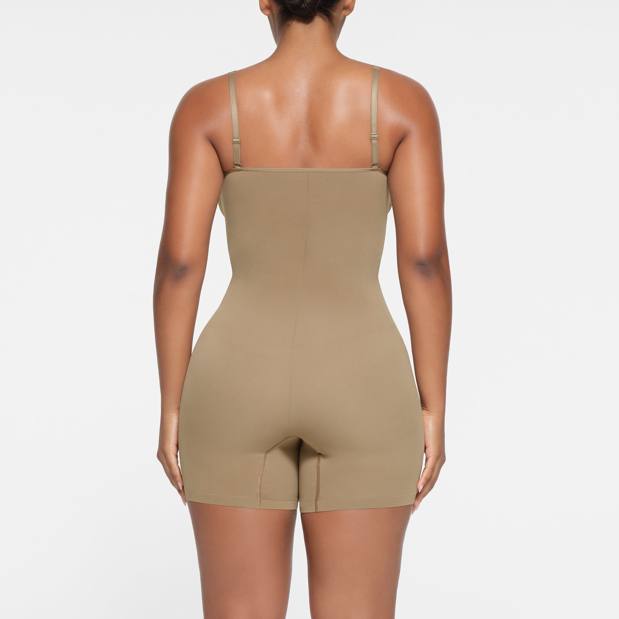 Seamless Shapewear Everyday Tummy Control Slimming Bodysuit with Zipper