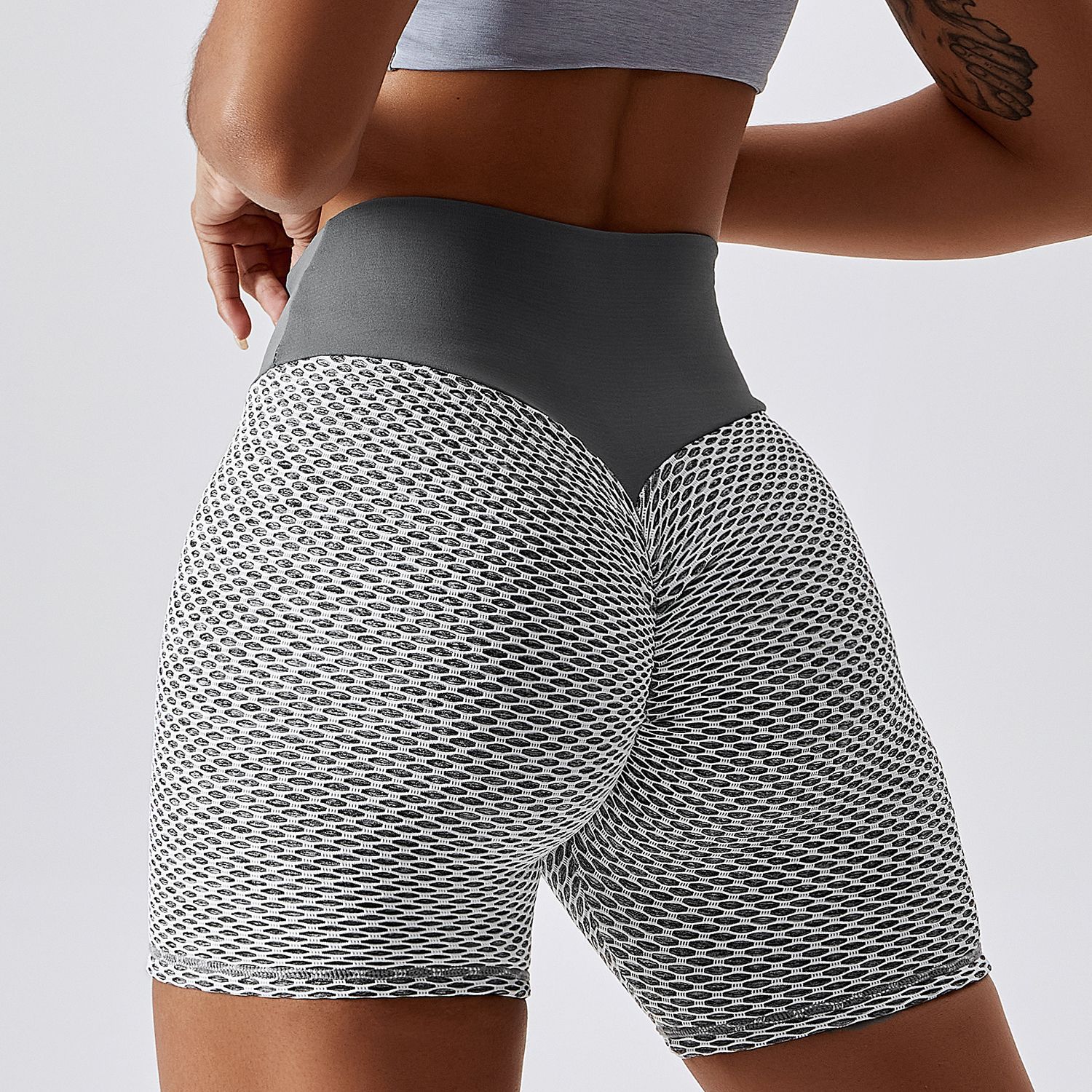 Seamless Yoga High-waist Quick-dry Shorts