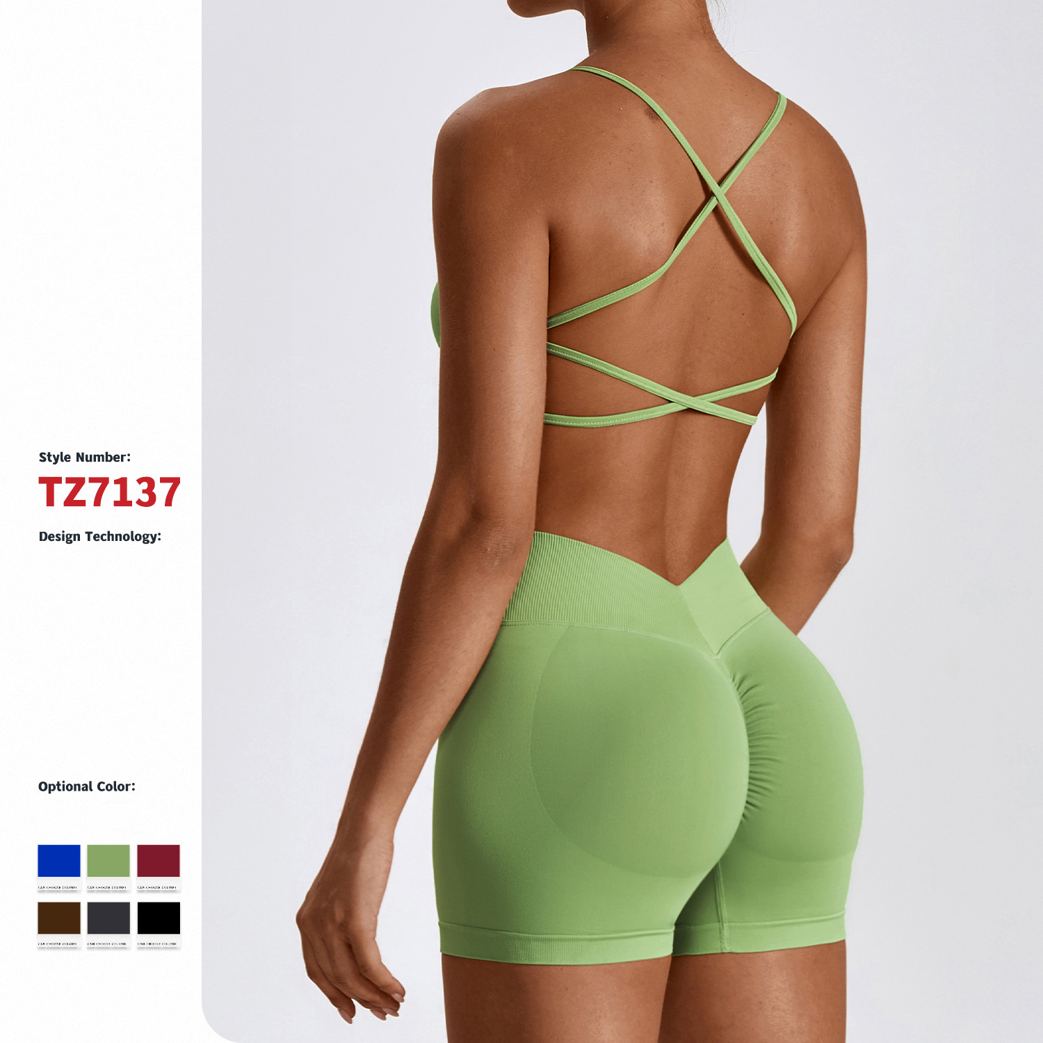 Seamless Workout Outfits Sets for Women